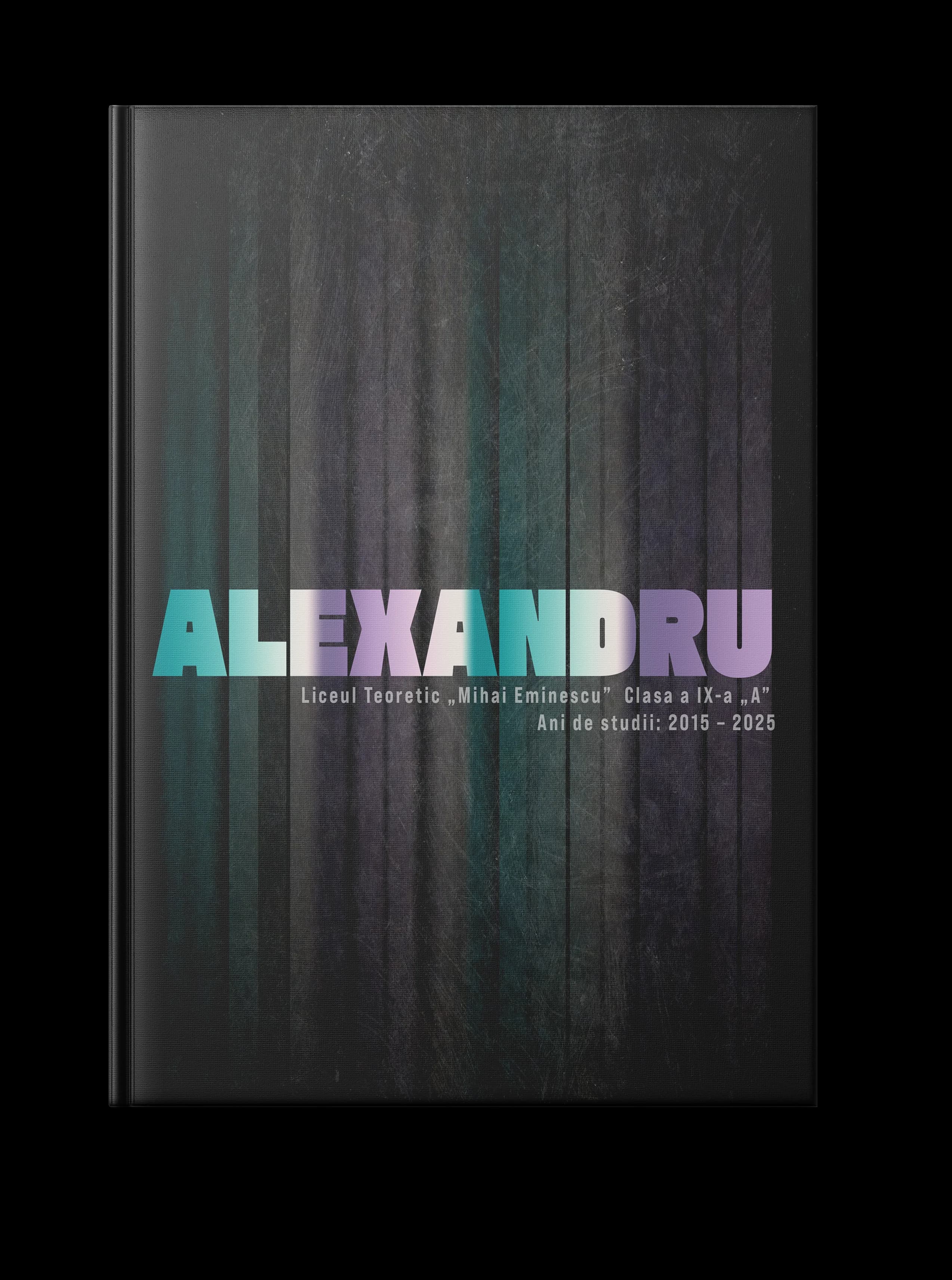 Album personalizat — copertă