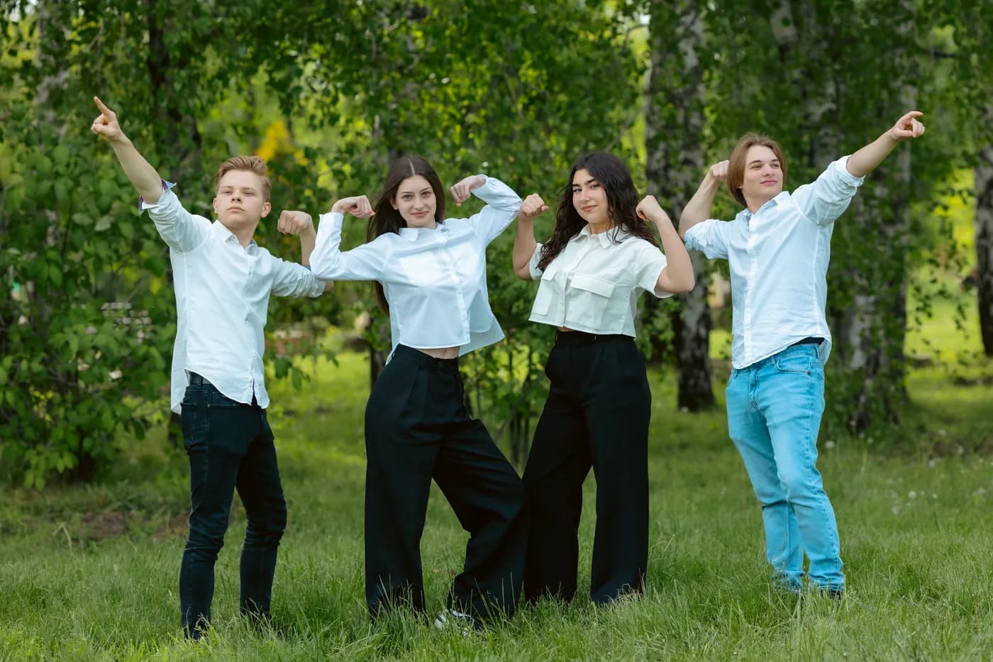 Ședință de grup în aer liber 5