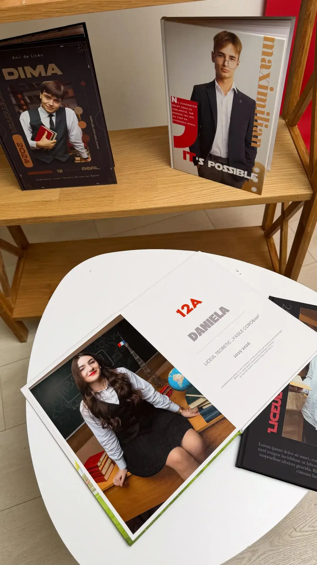 Album de absolvire executat — 1