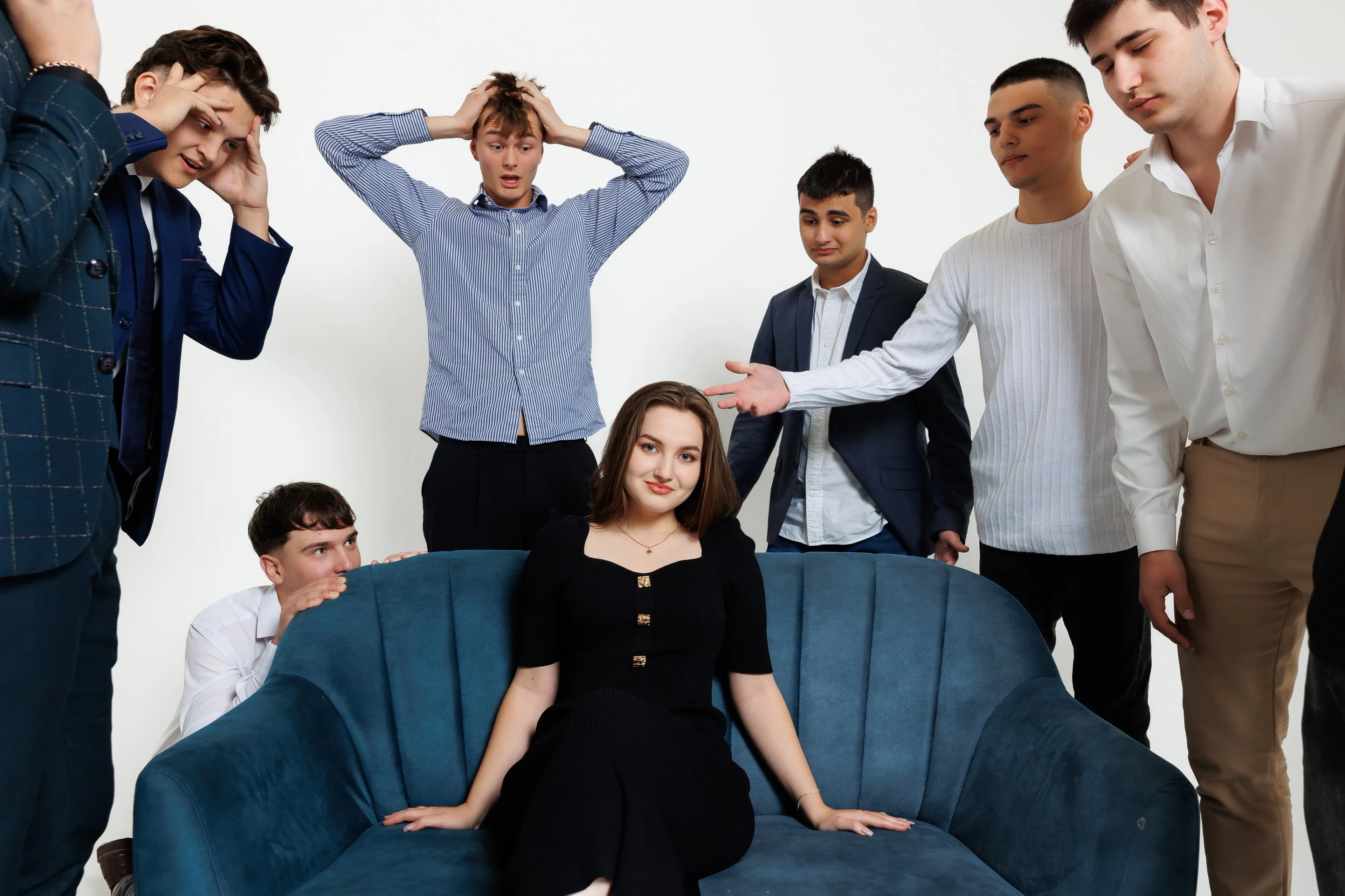 Grup de elevi în ședință Studio TRIKI (14)