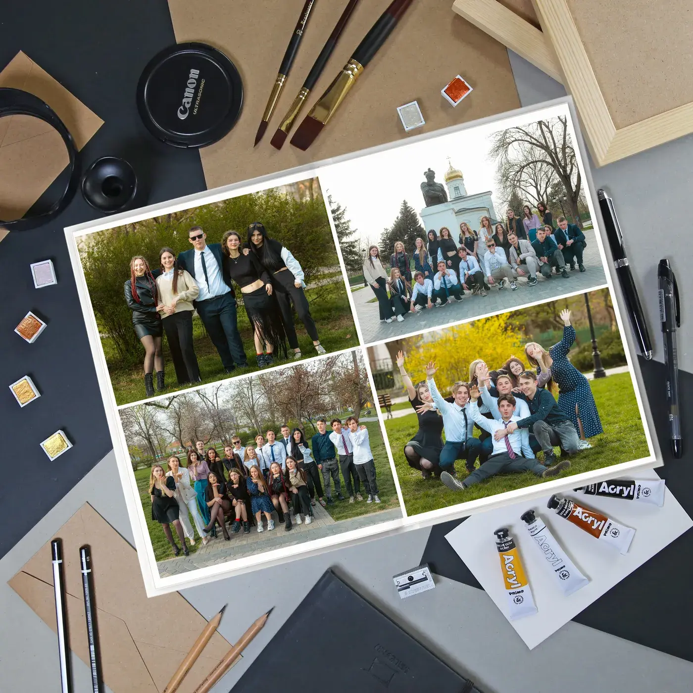 Model 02 — pagina de grup