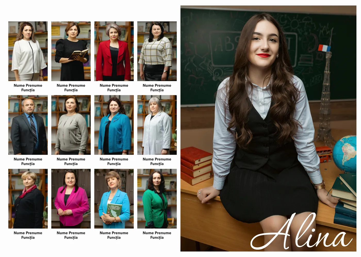 Model 06 — portretul și datele clasei