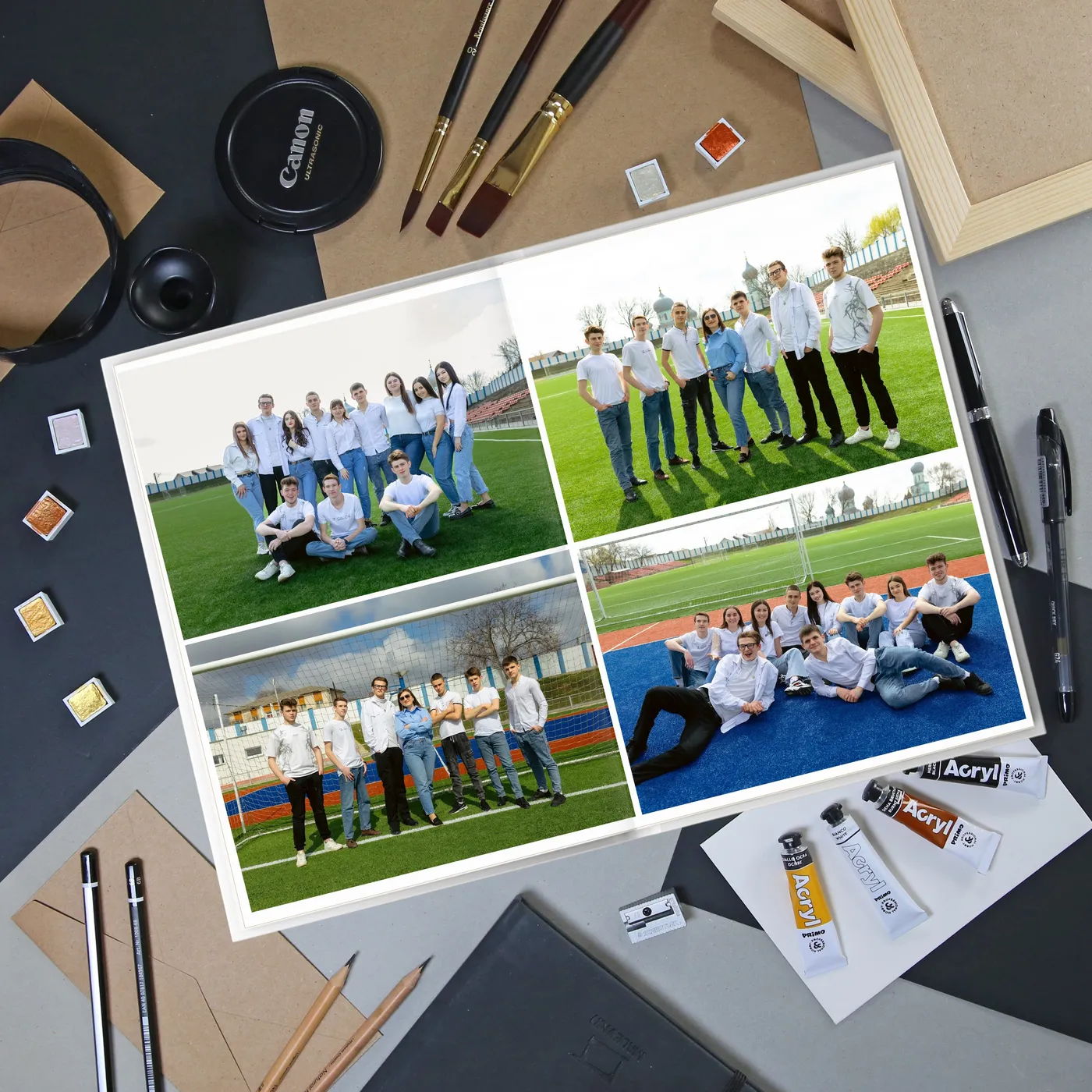Model 06 — pagina de grup