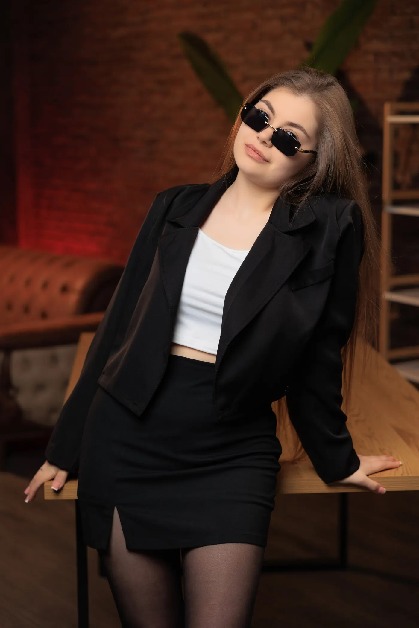 Portret de absolvent în studio