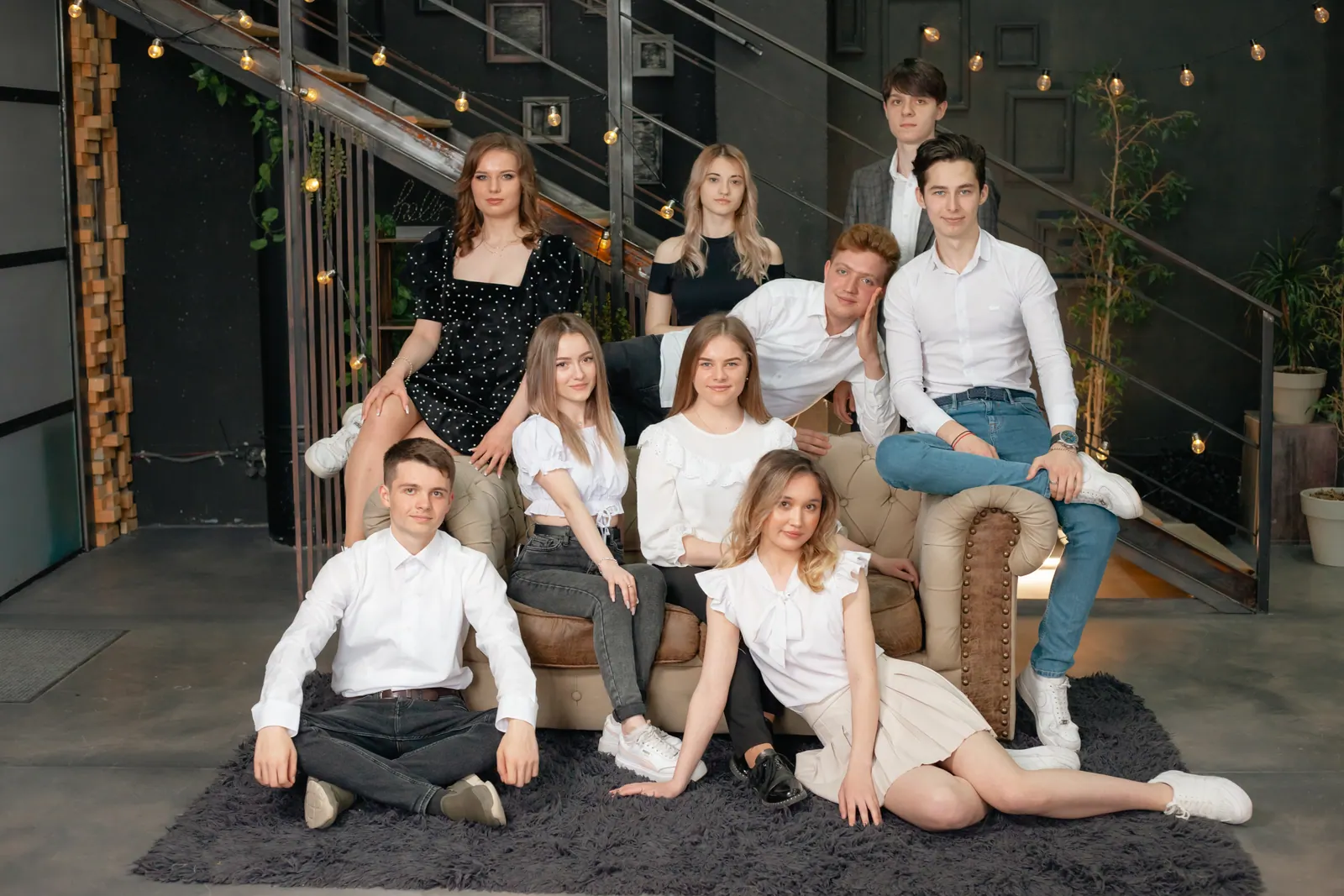 Ședință foto în studio cu clasa · 3
